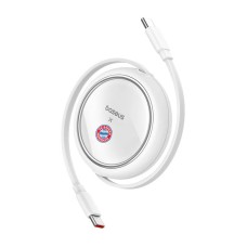 Baseus USB-C to USB-C 100W Charging Cable (White) Bayern Edition Baseus USB-C to USB-C 100W Charging Cable (White) Bayern Edition