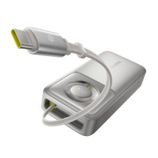 Powerbank Baseus OS Free2Pull 20000mAh 65W + cable (szary) Powerbank Baseus OS Free2Pull 20000mAh 65W + cable (szary)