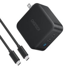 Choetech PD6008 2xUSB-C PD 100W GaN mains charger Choetech PD6008 2xUSB-C PD 100W GaN mains charger