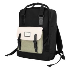 Himawari 1010 15.6'' laptop backpack (black-green) Himawari 1010 15.6'' laptop backpack (black-green)