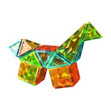 Geomag Gems Rocket 32 magnetic tiles Geomag Gems Rocket 32 magnetic tiles