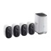 N1 Baseus 2K security camera set of 4 (white)