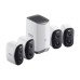 N1 Baseus 2K security camera set of 4 (white)