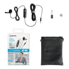 Microphone Krawatowy BOYA BY-M1 DSLR Lavalier microphone Microphone Krawatowy BOYA BY-M1 DSLR Lavalier microphone