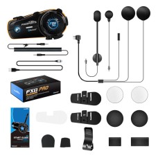 Fodsports FX8 Pro motorcycle intercom (black) Fodsports FX8 Pro motorcycle intercom (black)