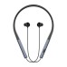 LDNIO N01 wireless neckband headphones (dark blue)