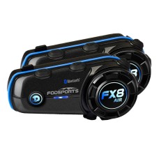 Fodsports FX8 Air motorcycle intercom two-pack (black) Fodsports FX8 Air motorcycle intercom two-pack (black)