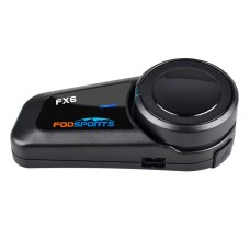 Fodsports FX6 motorcycle intercom two-pack (black) Fodsports FX6 motorcycle intercom two-pack (black)
