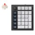 Keychron Q0 Max RGB Wireless Numeric Keyboard, Red Switch (Black) [Q0M-M1].