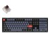 Keychron V6 RGB Brown Switch Wired Mechanical Keyboard (matte black) [V6-C3].