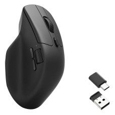 Keychron M6 1000Hz Wireless Gaming Mouse (Black) [M6-A1].