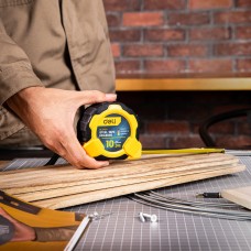Steel Measuring Tape 10m/25mm Deli Tools EDL3799Y (yellow) Steel Measuring Tape 10m/25mm Deli Tools EDL3799Y (yellow)