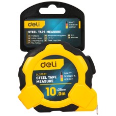 Steel Measuring Tape 10m/25mm Deli Tools EDL3799Y (yellow) Steel Measuring Tape 10m/25mm Deli Tools EDL3799Y (yellow)