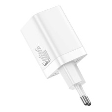 Baseus Super Si Pro Quick Charger USB + USB-C 30W (white) Baseus Super Si Pro Quick Charger USB + USB-C 30W (white)