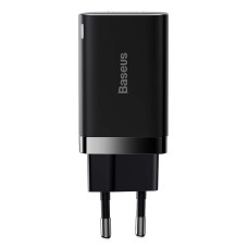 Baseus Super Si Pro Quick Charger USB + USB-C 30W (black)