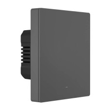 Smart WiFi wall switch SONOFF M5-1C-80 (1-channel, for frame, graphite) Smart WiFi wall switch SONOFF M5-1C-80 (1-channel, for frame, graphite)