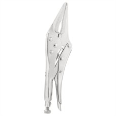 Long Nose Locking Pliers 9" Deli Tools EDL20015B (silver) Long Nose Locking Pliers 9" Deli Tools EDL20015B (silver)