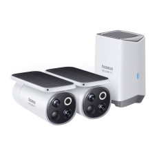 Baseus S1 Pro 3K Dual outdoor camera (white)