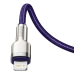 USB-C cable for Lightning Baseus Cafule, PD, 20W, 1m (purple)
