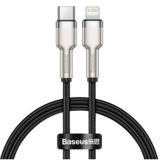 USB-C cable for Lightning Baseus Cafule, PD, 20W, 0,25m (black)