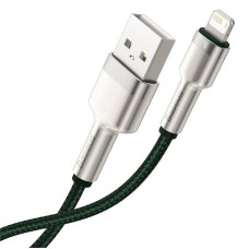 USB cable for Lightning Baseus Cafule, 2.4A, 2m (green) USB cable for Lightning Baseus Cafule, 2.4A, 2m (green)