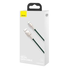 USB cable for Lightning Baseus Cafule, 2.4A, 2m (green) USB cable for Lightning Baseus Cafule, 2.4A, 2m (green)