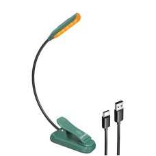 Wireless lamp Glocusent mini GLCSNTBL102G clip-on book light, USB-C Green Wireless lamp Glocusent mini GLCSNTBL102G clip-on book light, USB-C Green