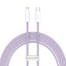 USB-C cable for Lightning Baseus Dynamic Series, 20W, 2m (purple)