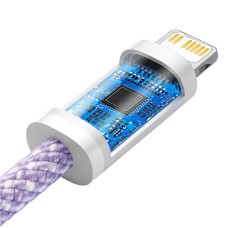 USB-C cable for Lightning Baseus Dynamic Series, 20W, 2m (purple)
