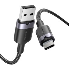 USB 2.0 A to USB-C 3A cable Vention CTNBF 1 M (black) USB 2.0 A to USB-C 3A cable Vention CTNBF 1 M (black)
