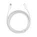 USB-C cable for Lightning Baseus Dynamic Series, 20W, 2m (white)
