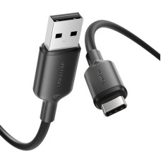 USB 2.0 A to USB-C 3A cable Vention CTQBF 1M (black) USB 2.0 A to USB-C 3A cable Vention CTQBF 1M (black)