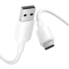 USB 2.0 A to USB-C 3A cable Vention CTQWH 2M (white) USB 2.0 A to USB-C 3A cable Vention CTQWH 2M (white)