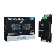 DIN relay with energy measurement Shelly Qubino Wave Pro Shutter DIN relay with energy measurement Shelly Qubino Wave Pro Shutter