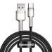 USB cable for USB-C Baseus Cafule, 66W, 2m (black)