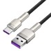 USB cable for USB-C Baseus Cafule, 66W, 2m (black)