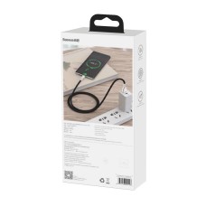 USB cable for USB-C Baseus Cafule, 66W, 2m (black) USB cable for USB-C Baseus Cafule, 66W, 2m (black)