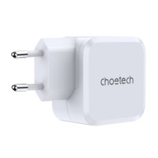PD8007 USB-C PD45W power charger Choetech EU (white) PD8007 USB-C PD45W power charger Choetech EU (white)
