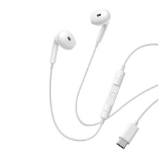 Baseus Encok CZ19 Wired In-Ear Headphones White Baseus Encok CZ19 Wired In-Ear Headphones White