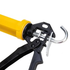 Caulking Gun 230mm Deli Tools EDL2370 (yellow) Caulking Gun 230mm Deli Tools EDL2370 (yellow)