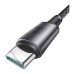 Cable USB-C - USB-C Joyroom S-A50, 60W, 1.2m szary