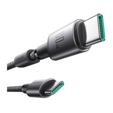 Cable USB-C - USB-C Joyroom S-A50, 60W, 1.2m szary Cable USB-C - USB-C Joyroom S-A50, 60W, 1.2m szary