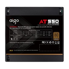 Aigo AT750 computer power supply (black) Aigo AT750 computer power supply (black)