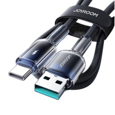 Joyroom USB-A USB-C cable S-A42 3A 1.2m black Joyroom USB-A USB-C cable S-A42 3A 1.2m black