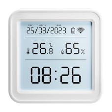 Zigbee Gosund ST17 LCD smart temperature and humidity sensor Tuya Zigbee Gosund ST17 LCD smart temperature and humidity sensor Tuya