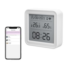 Zigbee Gosund ST17 LCD smart temperature and humidity sensor Tuya Zigbee Gosund ST17 LCD smart temperature and humidity sensor Tuya