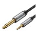 Audio cable mini jack 3.5mm male to jack 6.35mm male Vention BCYHH 2m