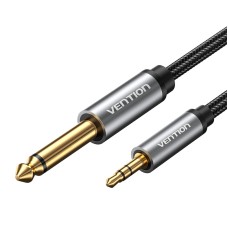Audio cable mini jack 3.5mm male to jack 6.35mm male Vention BCYHL 10m Audio cable mini jack 3.5mm male to jack 6.35mm male Vention BCYHL 10m