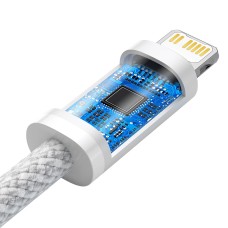 Baseus Dynamic USB-C cable for Lightning, 23W, 1m (white) Baseus Dynamic USB-C cable for Lightning, 23W, 1m (white)