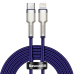 Baseus Cafule Series USB-C cable for Lightning, 20W, 2m (purple)